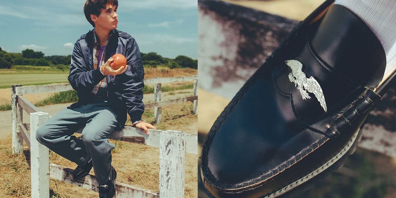 ケンフォードファインシューズとアヴィレックスのコラボローファー発売