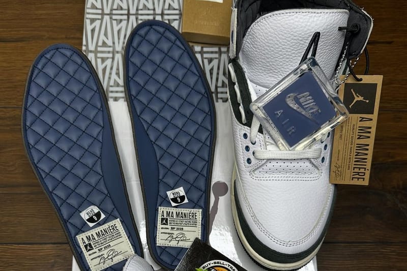 アマ マニエール x AJ3に新色“ディフューズ ブルー”が登場か