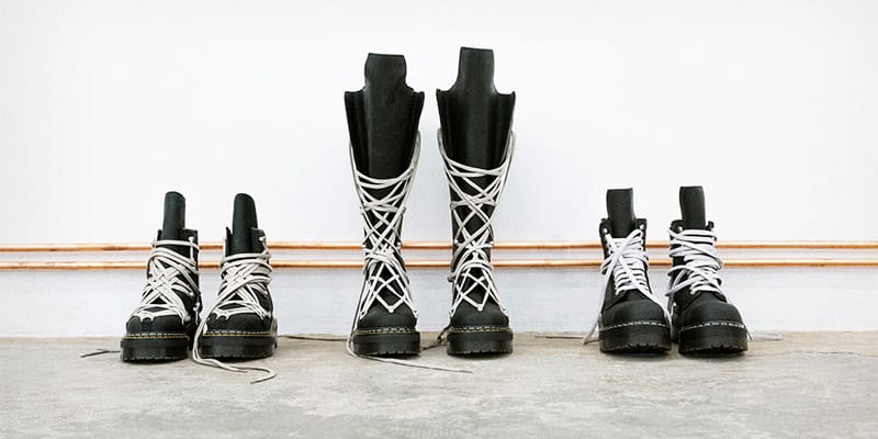 Rick Owens × Dr. Martens Quad Boot コラボレーション | Hypebeast.JP