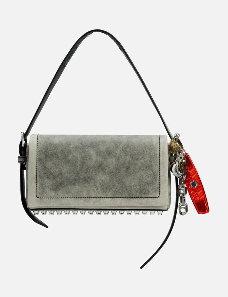 Alexander Wang Ricco Slim Flap Leather Shoulder Bag - Sleek