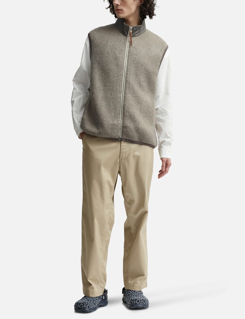 Nanamica - Zip Up Mohair Vest | HBX