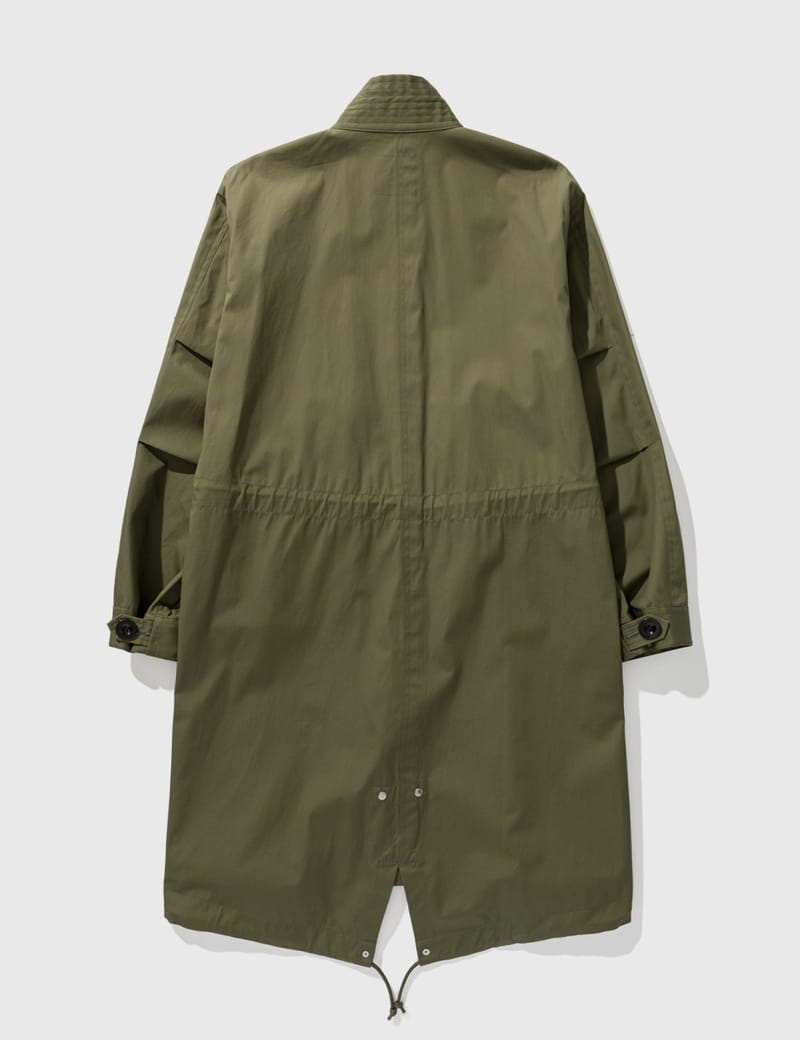 Sacai - コットン モッズ コート | HBX