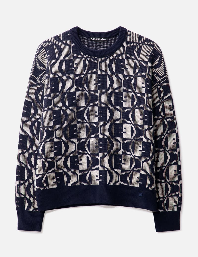 Acne Studios - Jaquard Crewneck Sweater | HBX