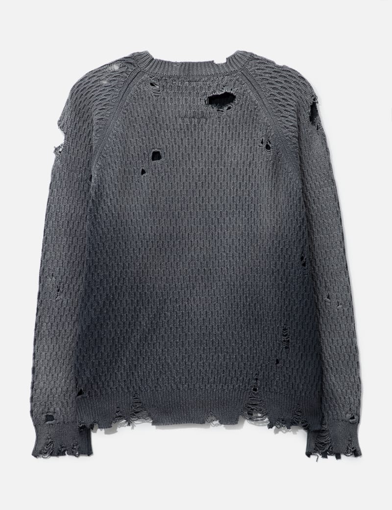 Maison Mihara Yasuhiro - Sun Faded Like Knit Sweater | HBX