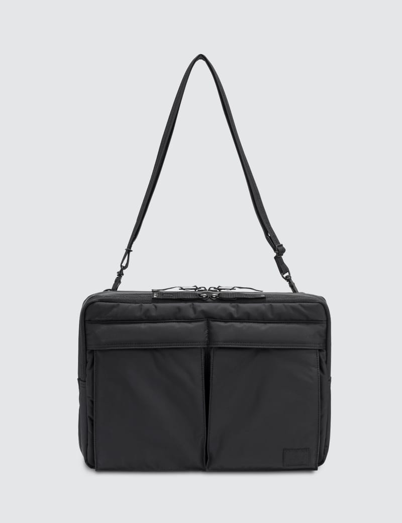 Head Porter - Black Beauty Business Document Shoulder Bag 13 Inch