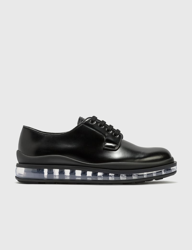Prada - Leather Lace Up Shoes | HBX