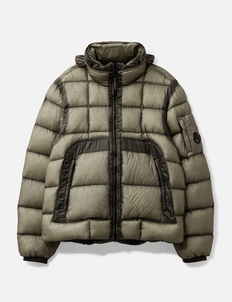 C.P. Company - D.D. Shell Hooded Medium Down Jacket | HBX