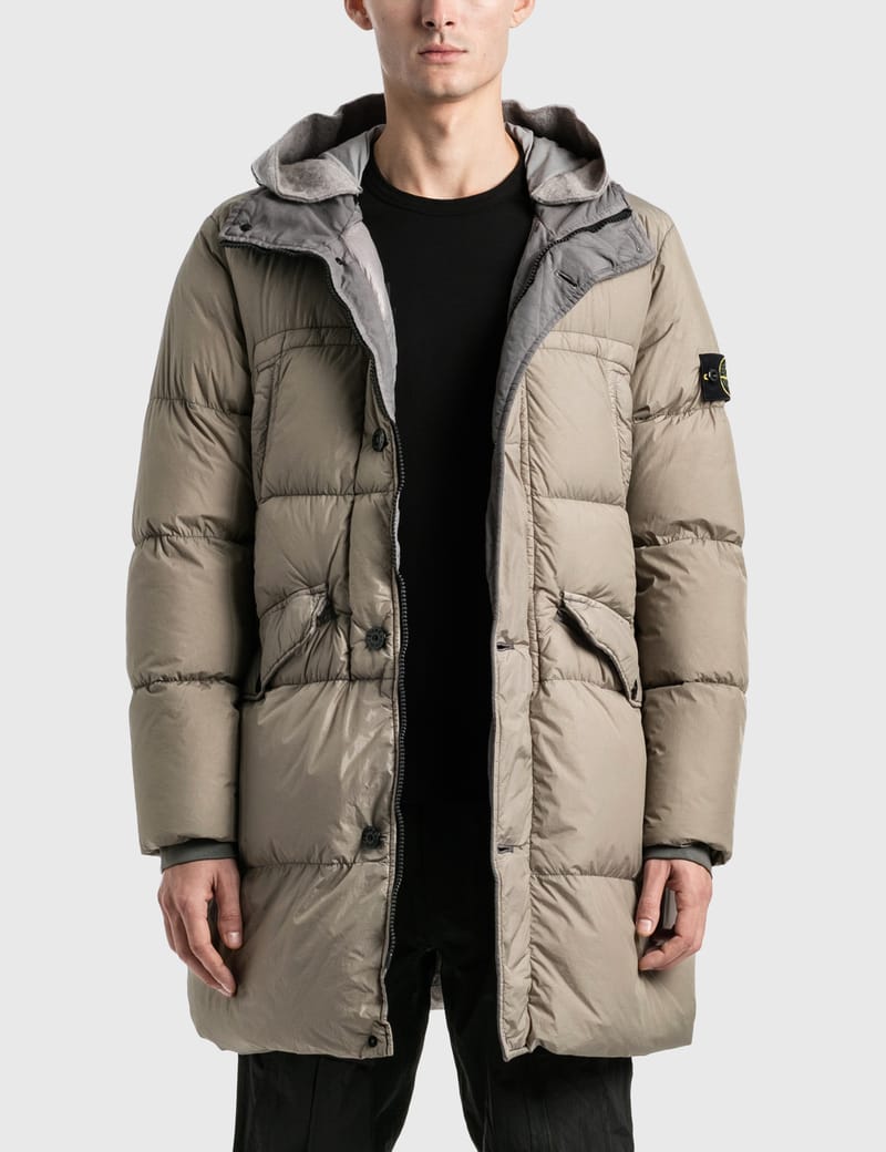 Stone Island - Garment Dyed Crinkle Reps NY Down Parka | HBX