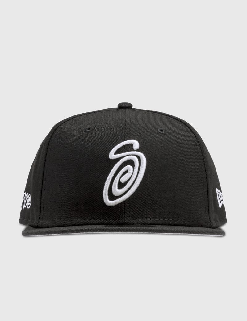 Stüssy - Stüssy X New Era Curly S 59FIFTY Fitted Cap | HBX