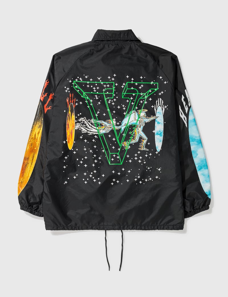 Saint Michael - SAINT MICHAEL X VLONE Skull Coach Jacket | HBX