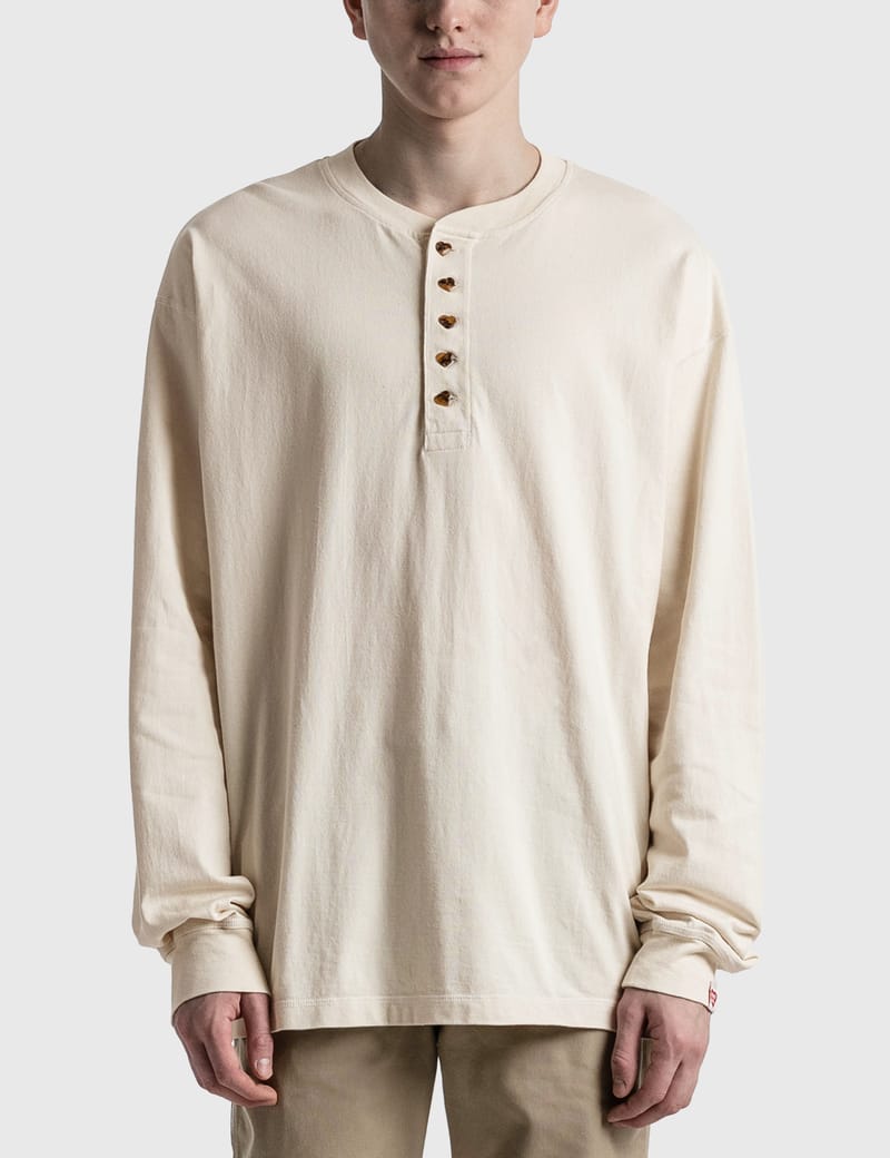 ヒューマンメイド - ヘンリーネック 長袖 Tシャツ | HBX