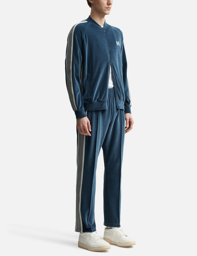 Needles - Narrow Track Pants - Velour | HBX