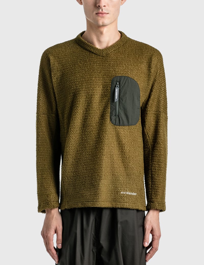 and wander - Alpha Direct Pullover | HBX