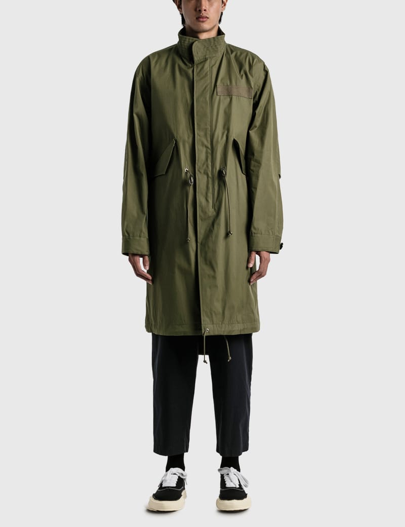 Sacai - コットン モッズ コート | HBX