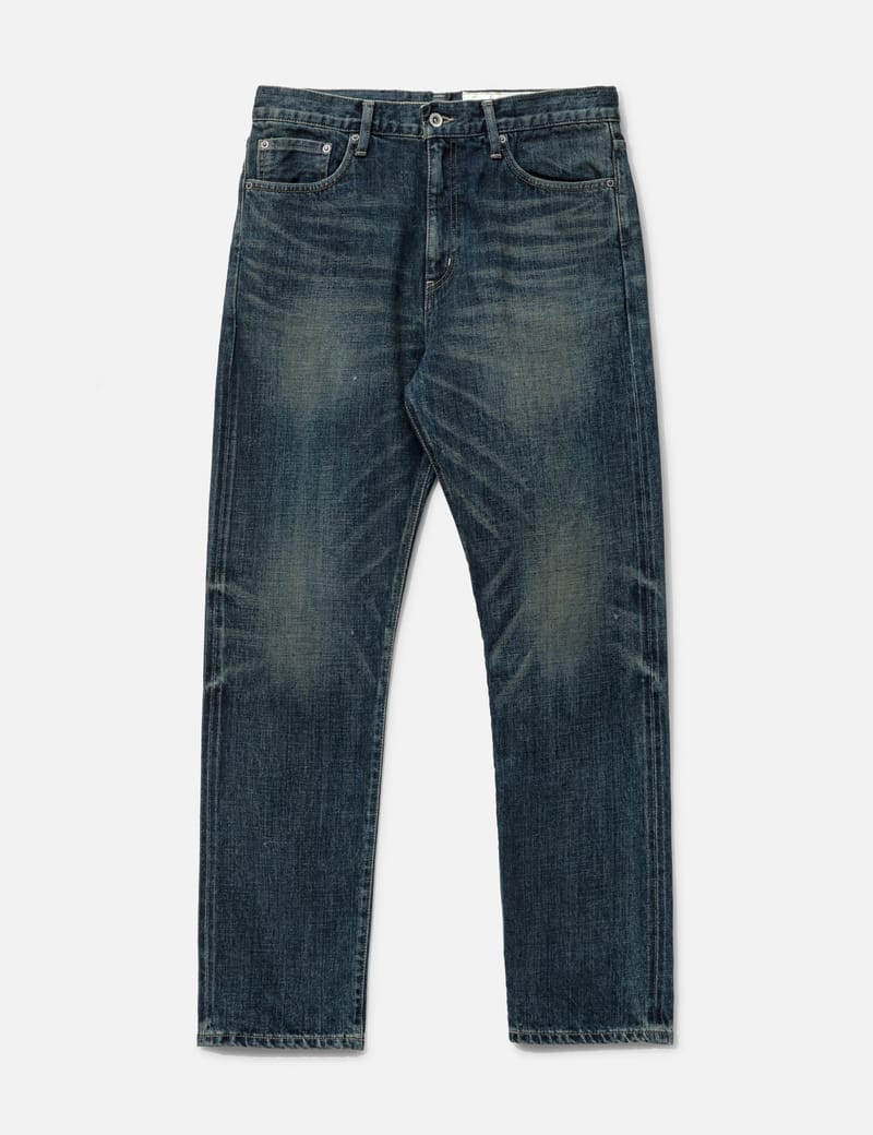NEIGHBORHOOD - WASHED DENIM DP MID PANTS | HBX