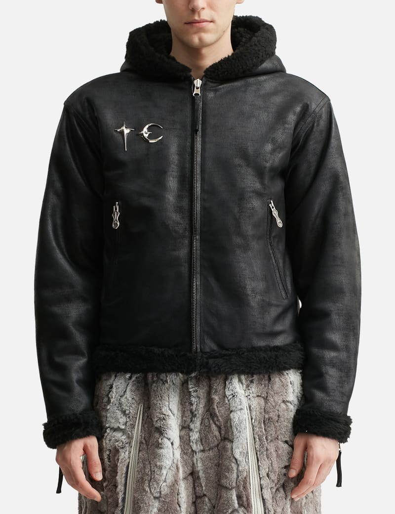 サグクラブ - TC Reversible Shearling Jacket | HBX