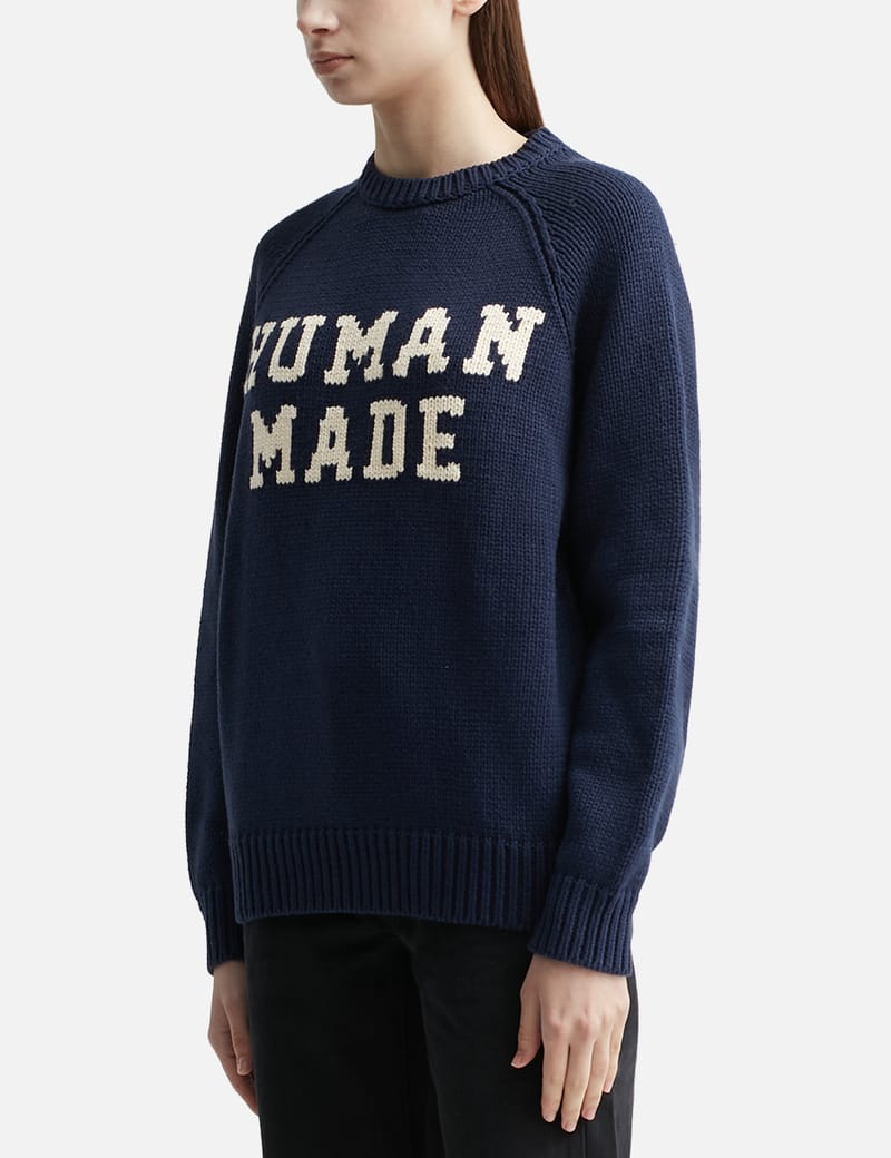 ヒューマンメイド - ベア ラグラン ニットセーター | HBX