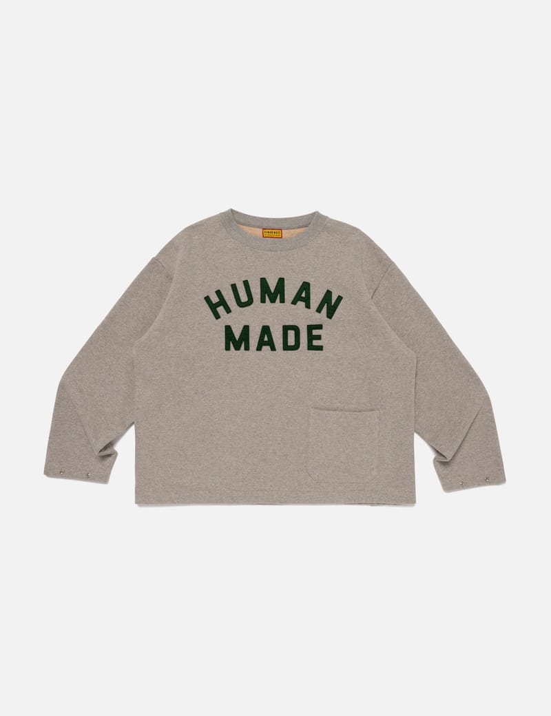 Human Made Adjustable Sweatshirt - 日本製のクロップド裏起毛