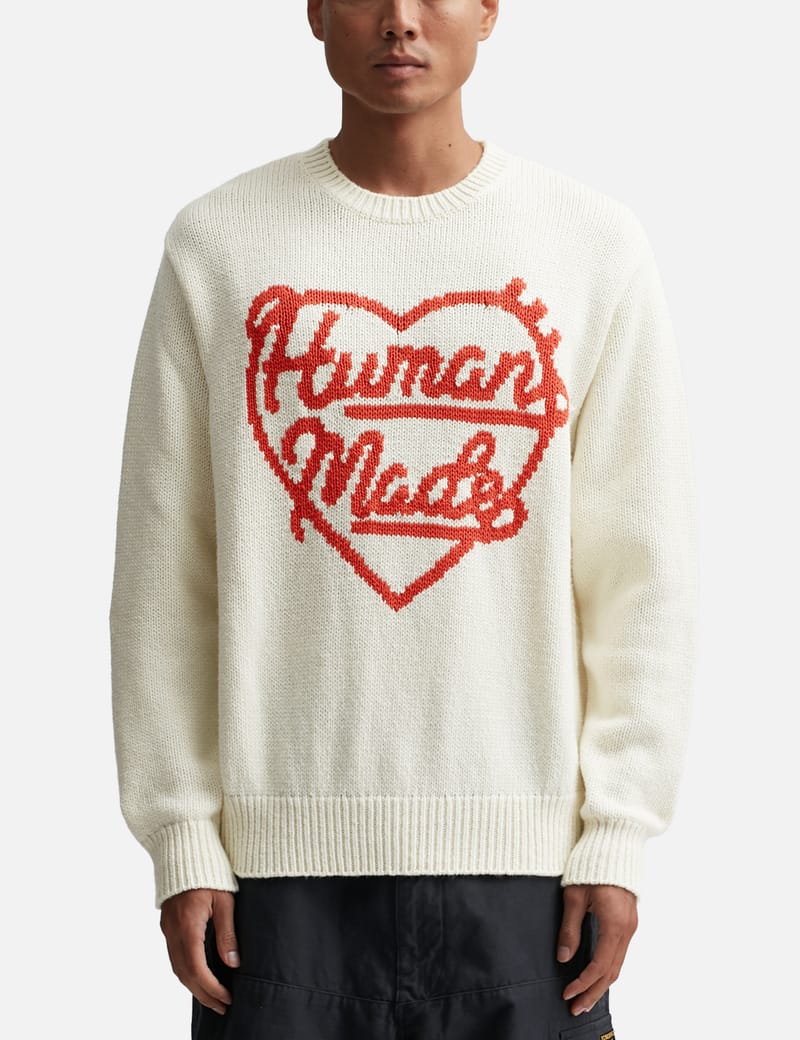 Human Made - LOW GAUGE KNIT SWEATER | HBX