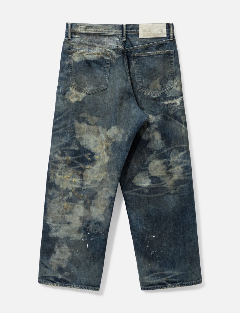 NEIGHBORHOOD - SAVAGE DENIM DP WIDE PANTS | HBX