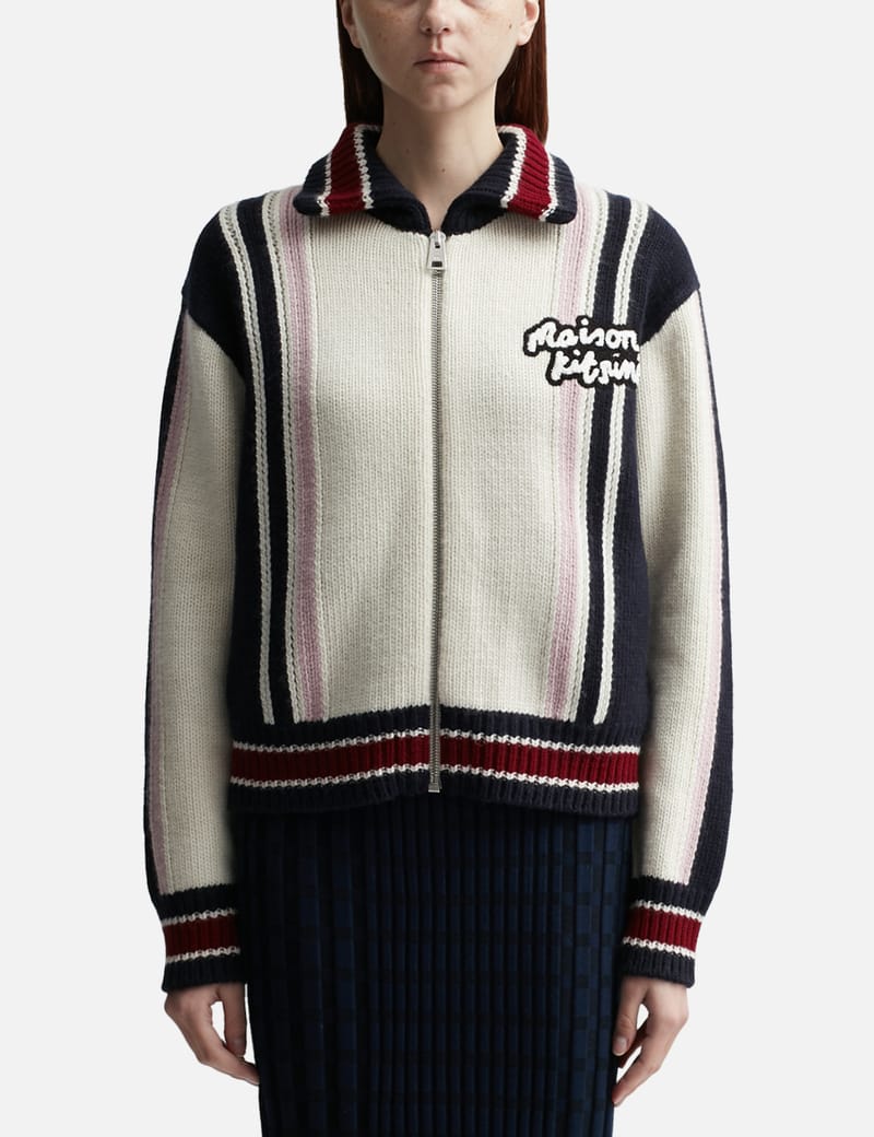 Maison Kitsuné - Knitted College Blouson | HBX