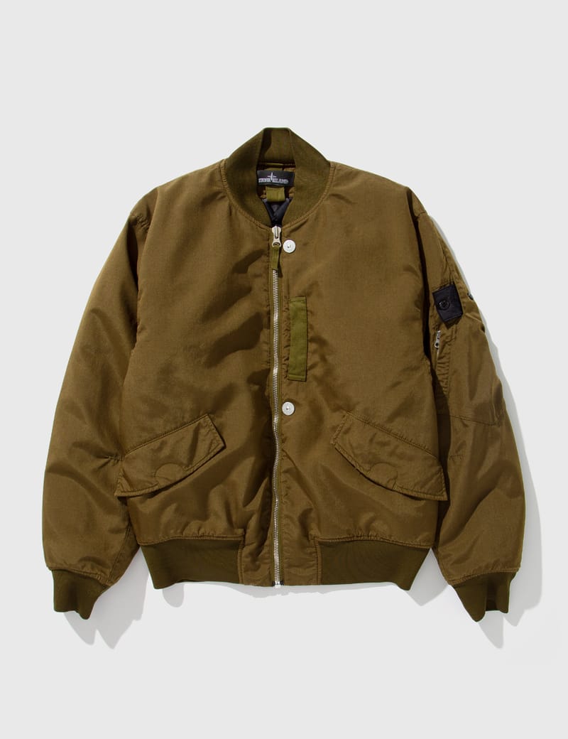 Stone Island Shadow Project - Hollowcore Poly Light Bomber Jacket