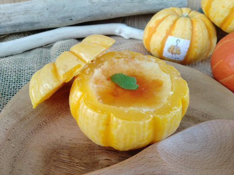 しっとり甘い！ミニかぼちゃ”プッチーニ” 6個入り ハロウィンのお菓子