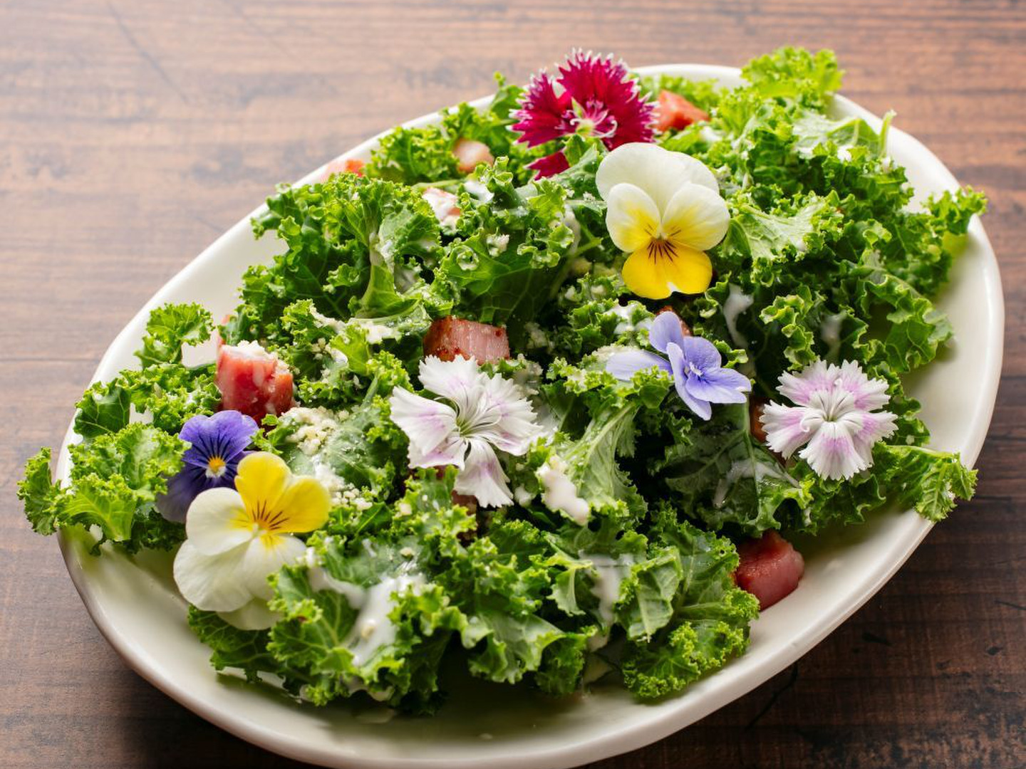 美食の演出！エディブルフラワー『SANOKA』ビオラ スーパーソフト