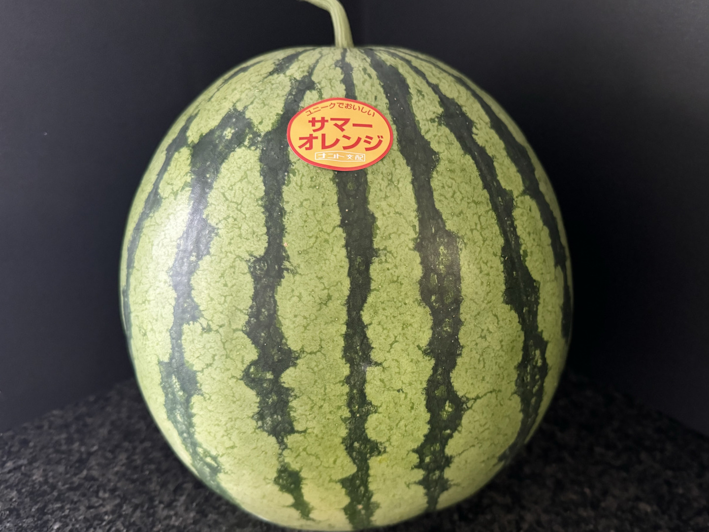 雅】糖度13-15【サマーオレンジ】『大里果樹園のスイカ』M-L：茨城県