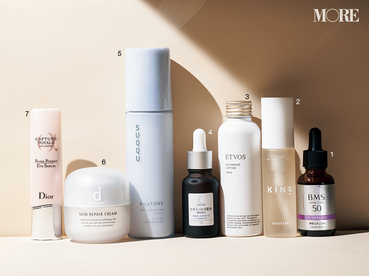 田中みな実さんのスキンケアルーティン。ヘビロテアイテム全7品 | MORE