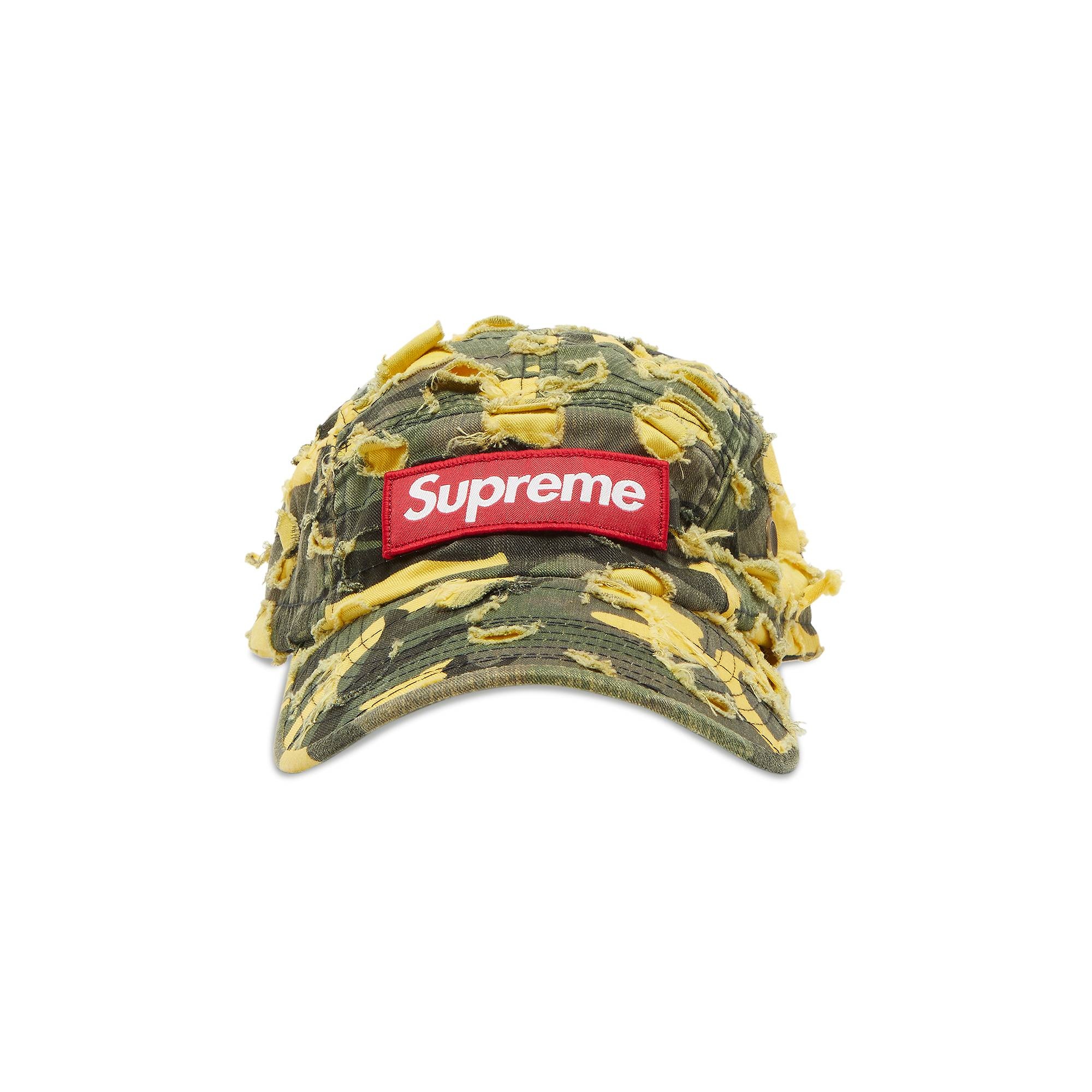Supreme Supreme x Griffin Camp Cap 'Yellow Camo' | REVERSIBLE
