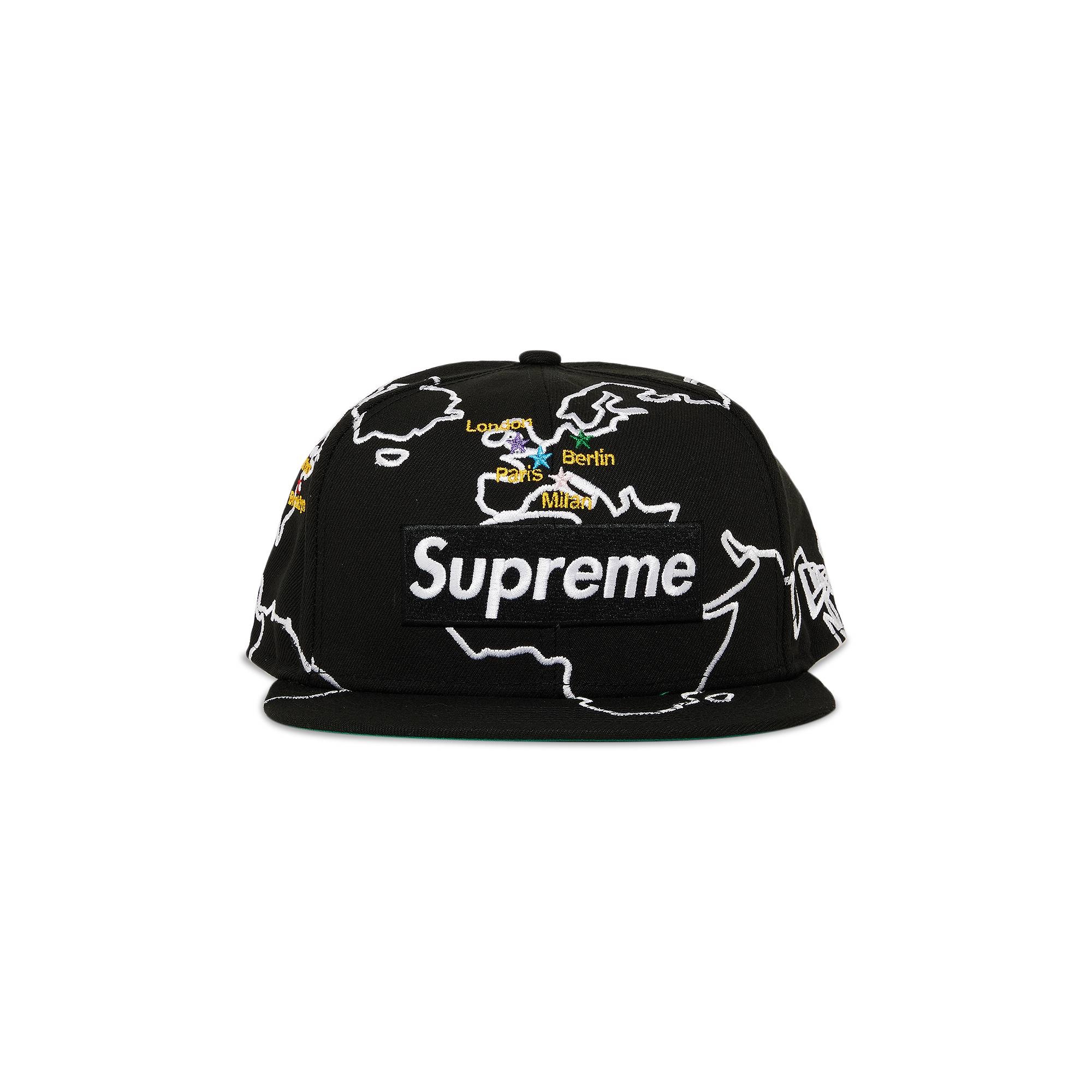 Supreme Supreme Worldwide Box Logo New Era 'Black' | REVERSIBLE