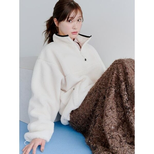 ハーフジッププルオーバー | スナイデル(SNIDEL) | マルイウェブチャネル