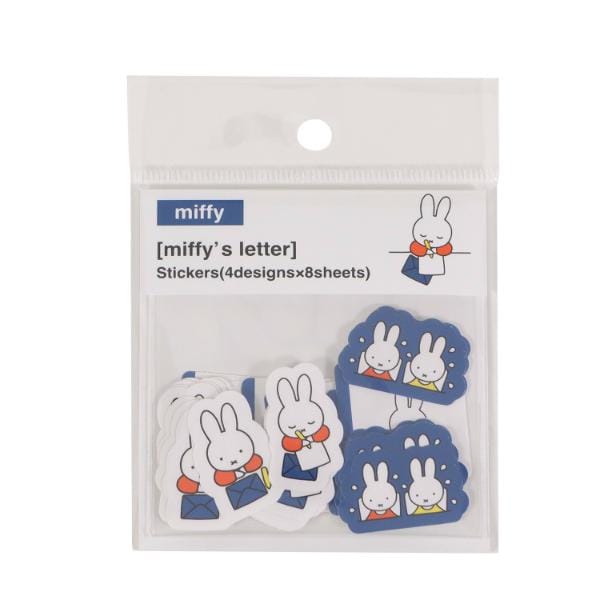 ミッフィー miffy フレークシール (おてがみ) 文具 | パーフェクト