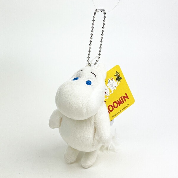 ムーミン ぬいぐるみマスコット ホワイト MOOMIN | パーフェクト