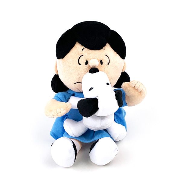 スヌーピー ルーシー びっくりキス SNOOPY 人形 ぬいぐるみ
