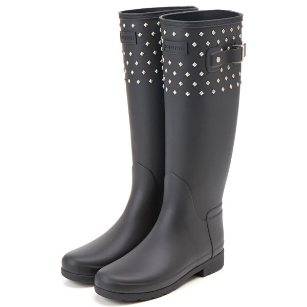 レディース】リファインドトール スタッズカフブーツ | ハンター