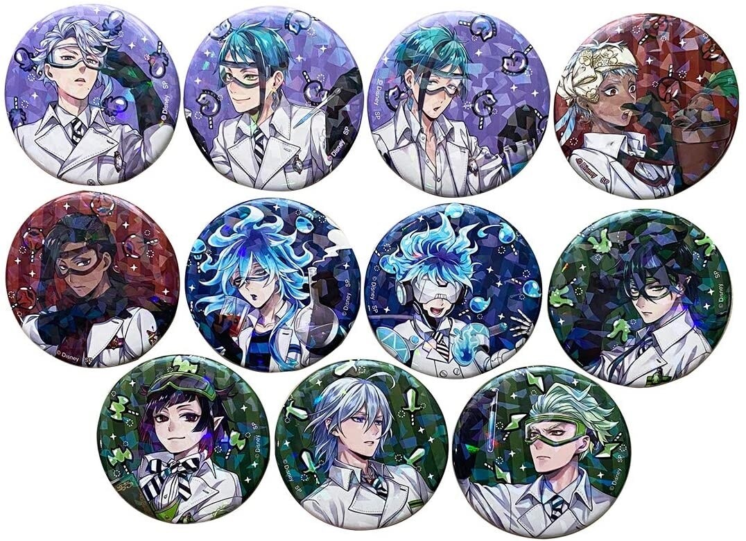 明日発送可］ツイステッドワンダーランド ツイステ 寮服 缶バッジ