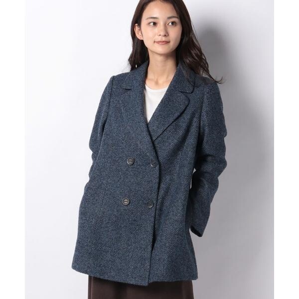 美品】レリアン Leilian ハーフコート アルパカ ウール サイズ11