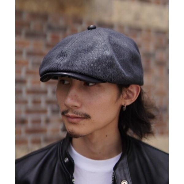 CPH／シーピーエイチ／575 LEATHER CASQUETTE／レザー キャスケット