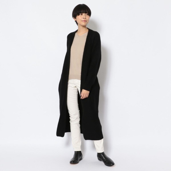 LILLY LYNQUE（リリーリン）ブラックロングカーディガン