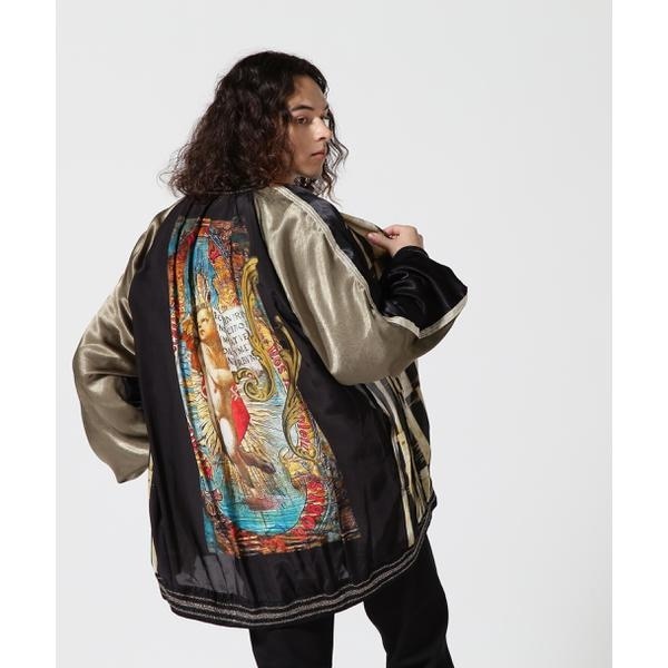 SHARE SPIRIT／シェアースピリット／別注 SILK BAMBOO スカジャン