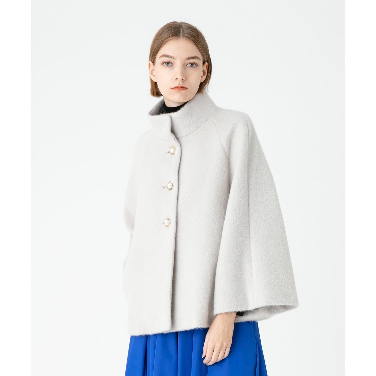 LOULOU WILLOUGHBY】アルパカシャギーショートコート | ルルウィルビー