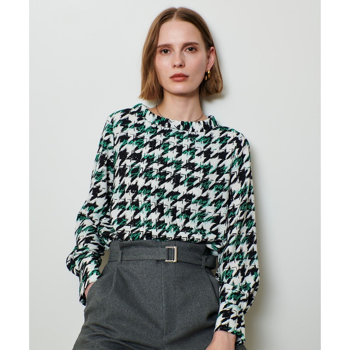 チュールドッキングサテンキャミブラウス | アルアバイル(allureville