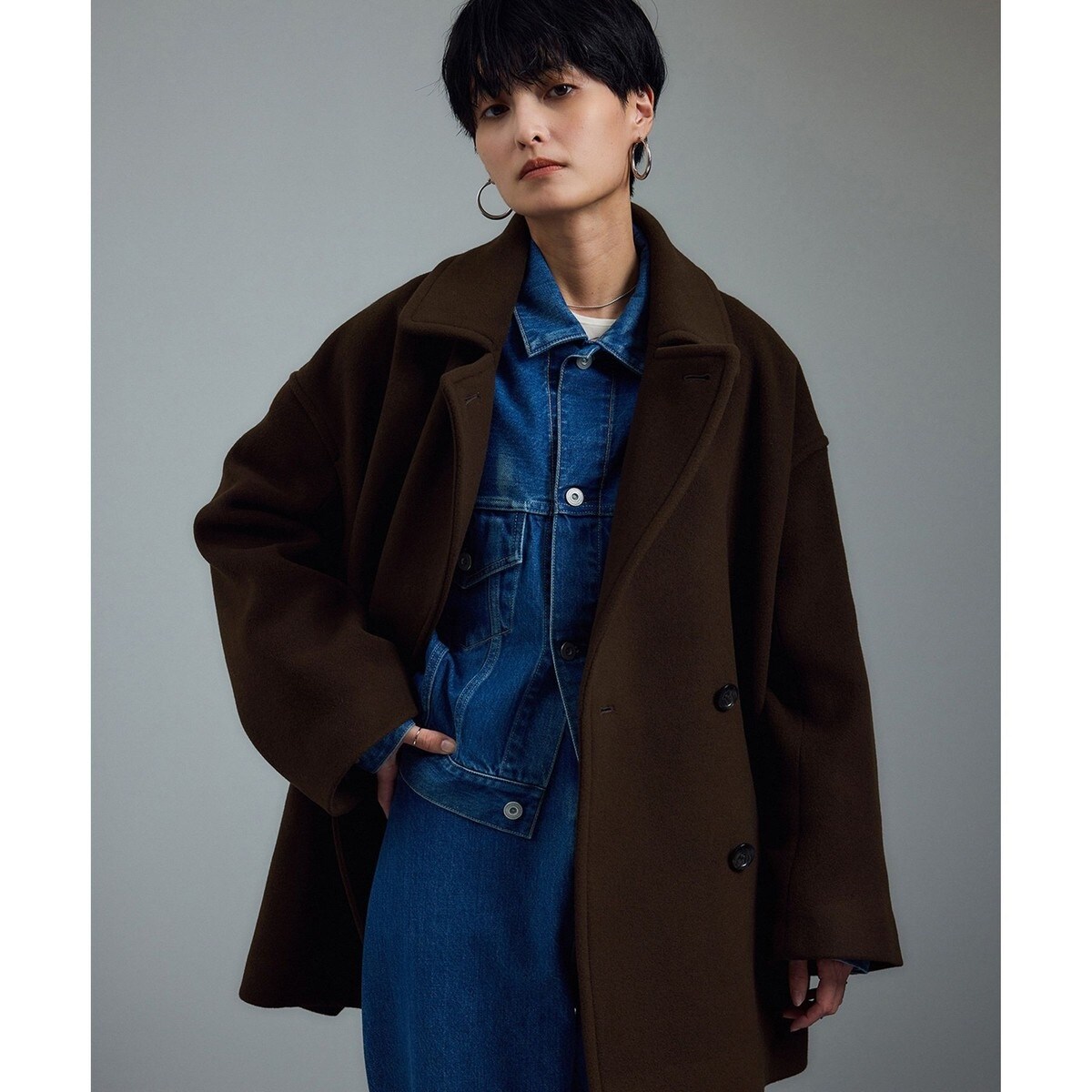 追加＞【WEB限定】MANTECOウールPコート | サロン アダム エ ロペ