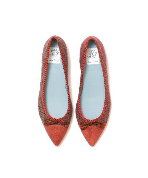 ポインテッドトゥ フラットバレエシューズ | エマフランシス(Emma