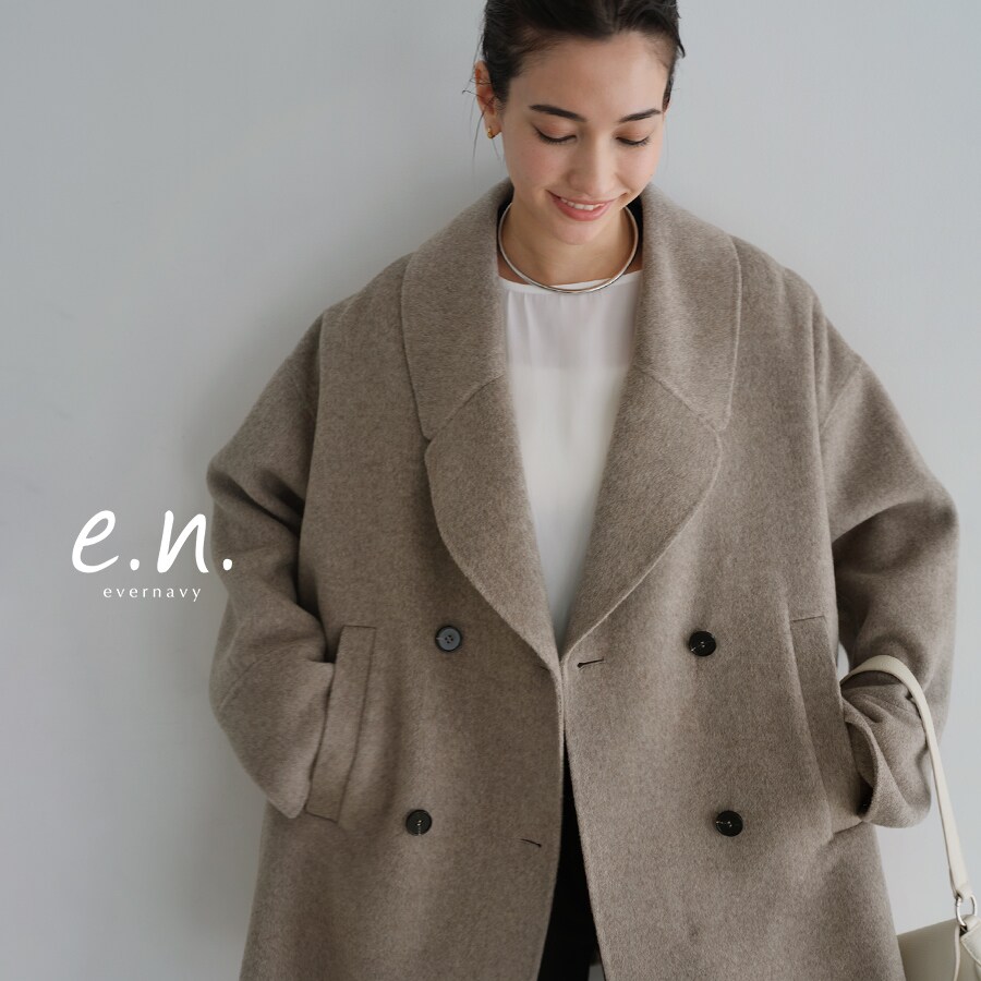 リバー ピーコート evernavy エバーネイビー | エバーネイビー
