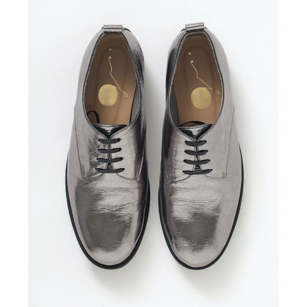 21.5cm-26cmレースアップシューズ／シルバー | ジーアール(gr