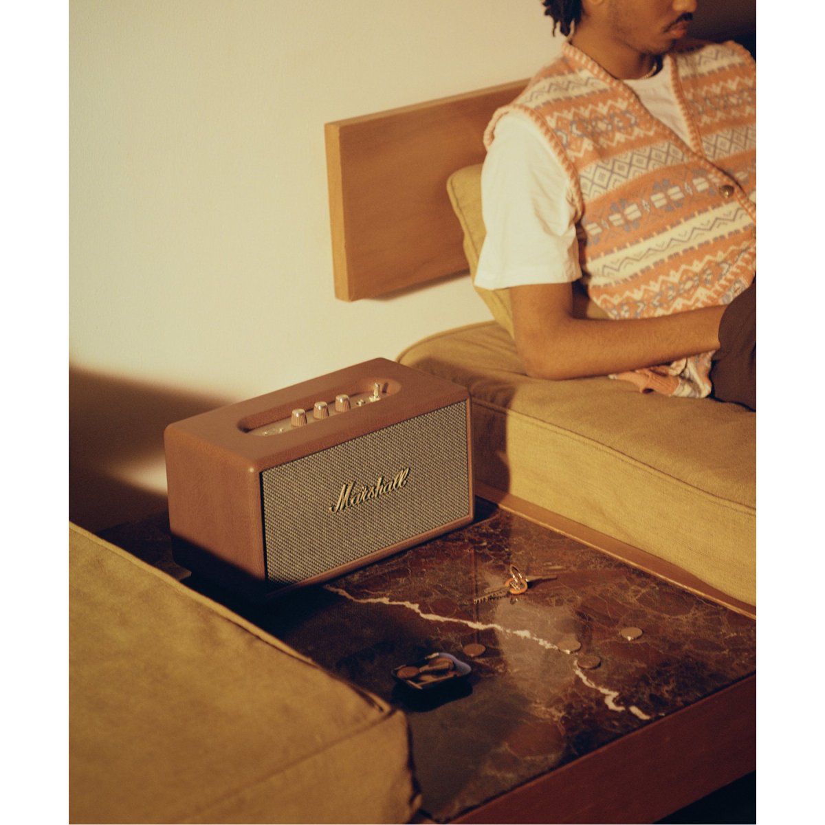 ☆【Marshall/マーシャル】Stanmore 3 Bluetooth Brown スピーカー