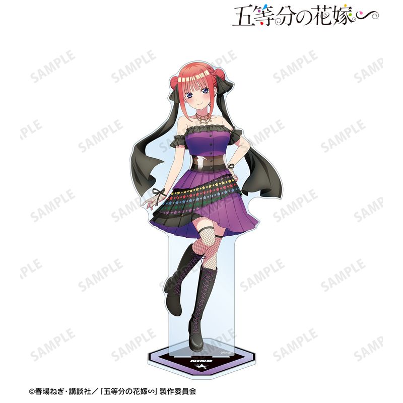 五等分の花嫁∽_rockin'starコラボ 描き下ろし 中野二乃 ロック